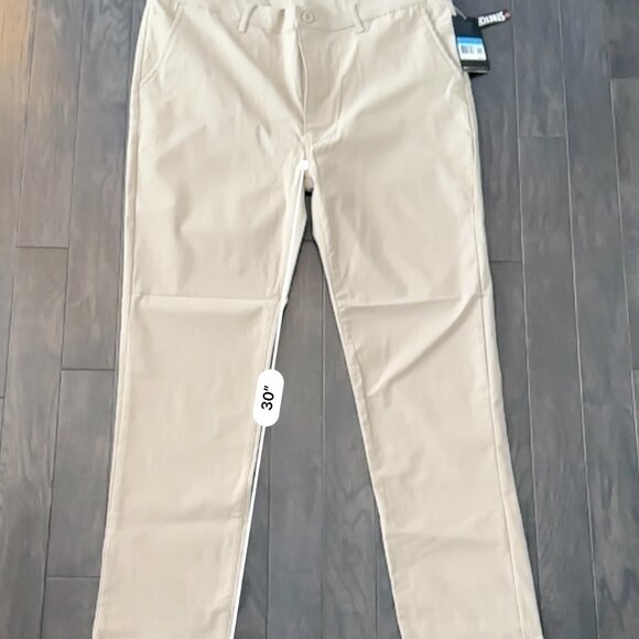 Galaxy by Harvic Men's Stretch Beige Chino Pants 38 x 30 *NWT* - Picture 14 of 16